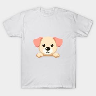 Peeking Dog T-Shirt